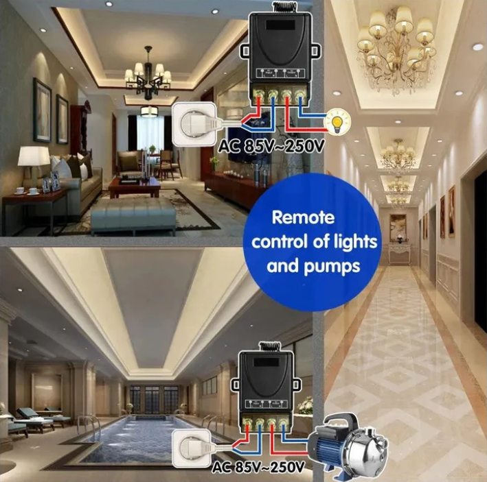 Wireless Remote Control Kit | No wiring required