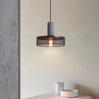 Betono_C | Industrial LED pendant light – Concrete & Iron