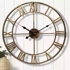 ClassicTime | Quartz Wall Clock – 3D Design with Roman Numerals