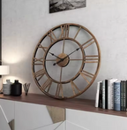 ClassicTime | Quartz Wall Clock – 3D Design with Roman Numerals