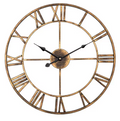ClassicTime | Quartz Wall Clock – 3D Design with Roman Numerals