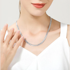 Sterling Silver Chain Necklace for Women Elegant Gift
