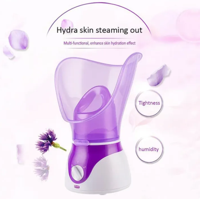 Face Steamer With Adjustable Steam Levels And Aromatherapy Function