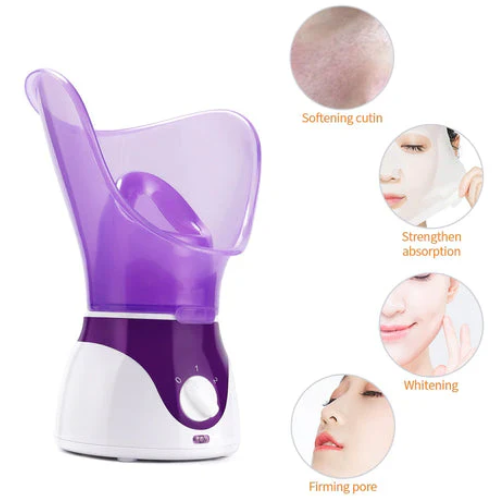 Face Steamer With Adjustable Steam Levels And Aromatherapy Function
