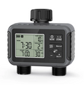 Dual-Zone Sprinkler Water Timer with Smart Scheduling & LCD Display