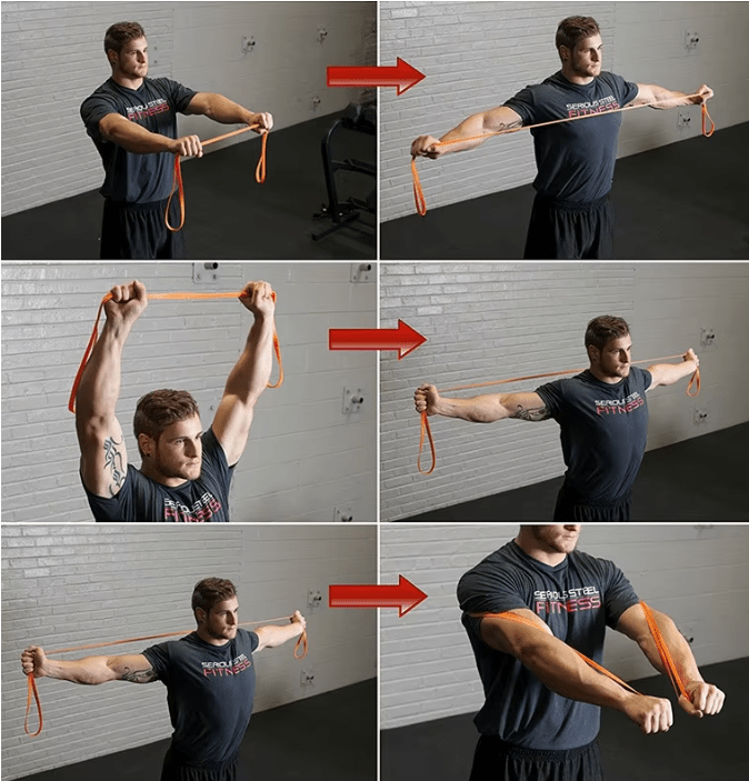 resistance band set for pull-ups & strength training
