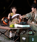 Riley 3-in-1 Camping Fan with LED and Power Bank – 20,000mAh Outdoor Fan with Hook & Remote Control