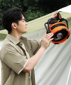 Riley 3-in-1 Camping Fan with LED and Power Bank – 20,000mAh Outdoor Fan with Hook & Remote Control