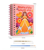 Princesses Coloring and Crafting Book