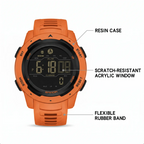 Waterproof Military Pedometer Digital Watch