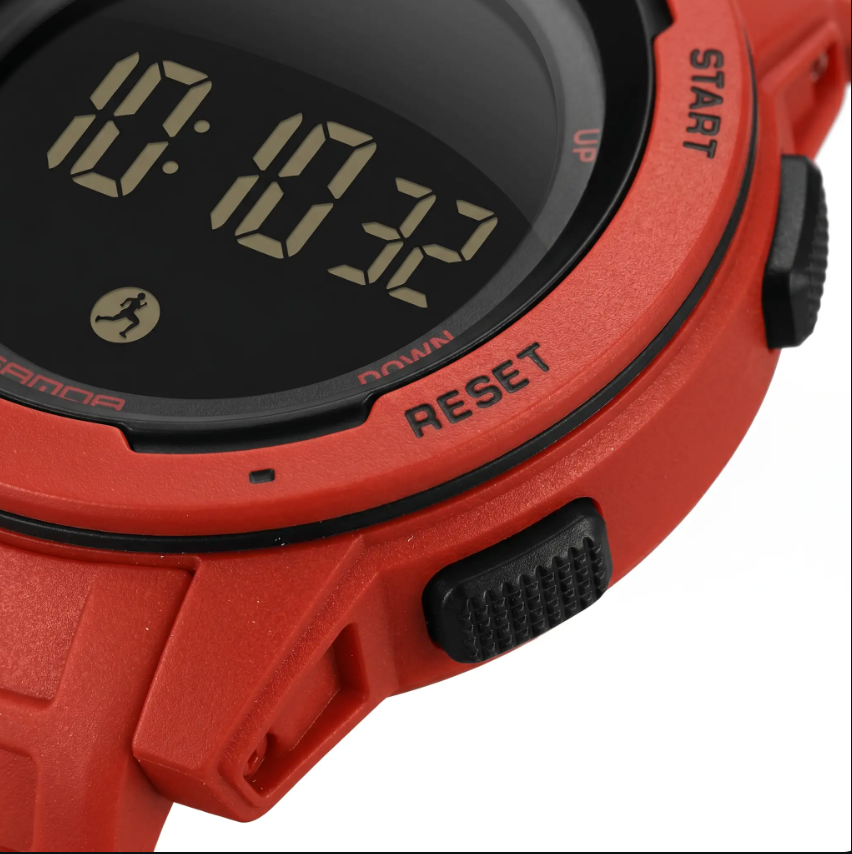 Waterproof Military Pedometer Digital Watch