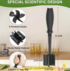 Heat-resistant meat grinder