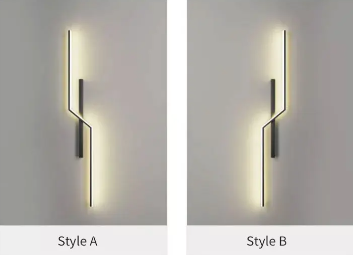Lines Creative LED Modern Minimalist Wall Lamp Decorative Wall Lights Lighting