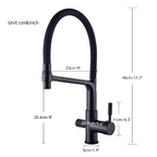 Double Outlet Drinking Water Faucet Filtered Kitchen Faucets