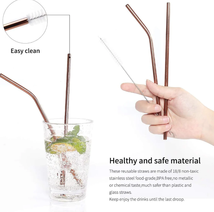 Compact stainless steel cutlery set for on the go