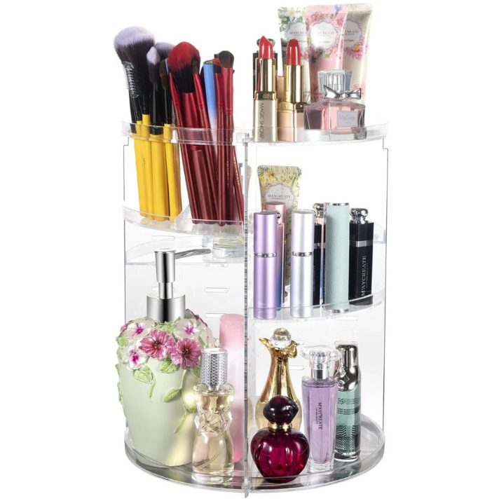 360° Rotating Makeup Storage Organizer