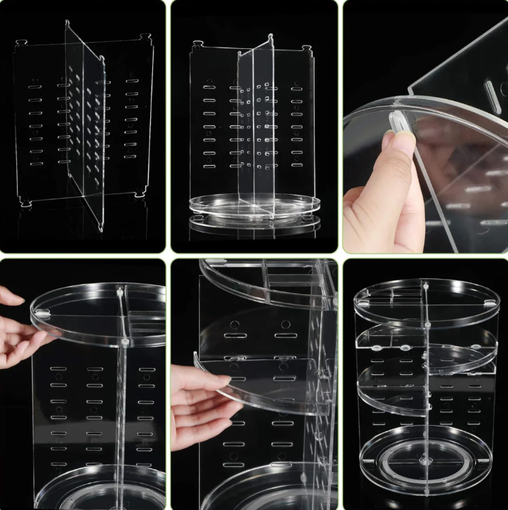 360° Rotating Makeup Storage Organizer