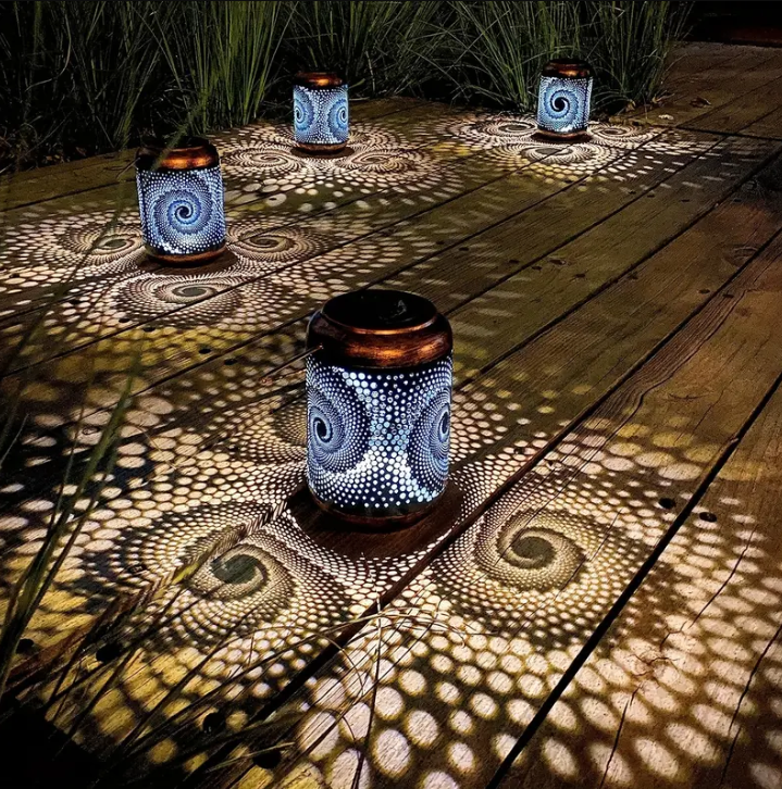Modern outdoor lamp with stylish design