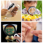 30x magnifying glass for seniors