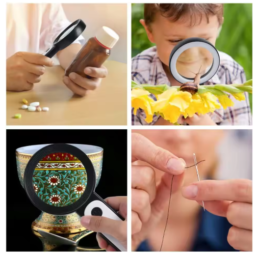 30x magnifying glass for seniors