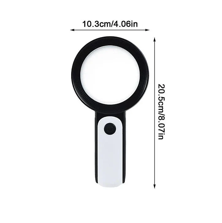 30x magnifying glass for seniors