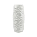 Sculpted Textured Leaf Vase
