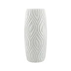 Sculpted Textured Leaf Vase