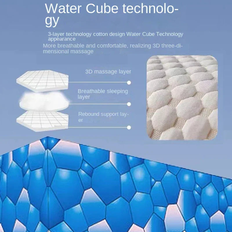 Orthopedic neck pillow with reverse traction for a patient, 48 x 74 cm