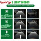 Solivara Solar Chandelier | With Sensor & Remote Control | IP65 | Warm/Cold White | 10h Runtime