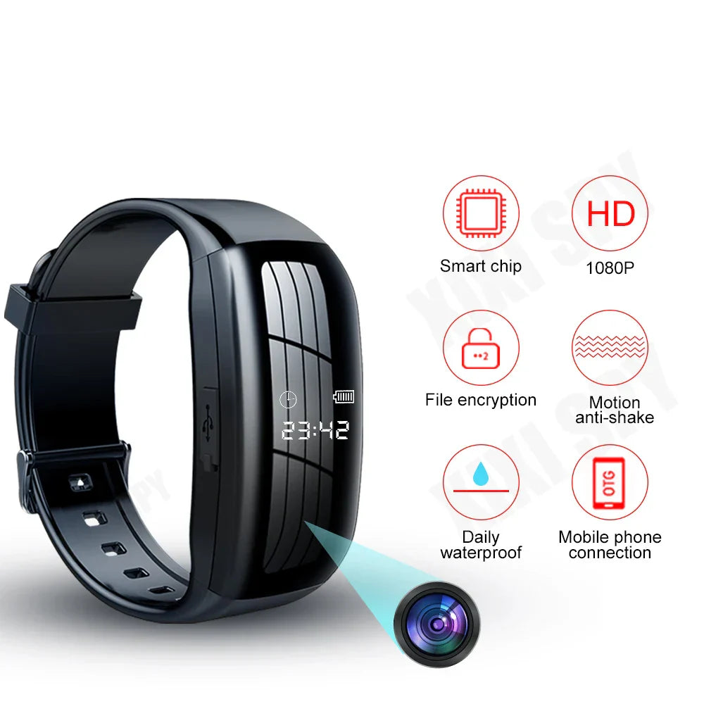 Silent Sight Mini Wireless HD Camera Watch
