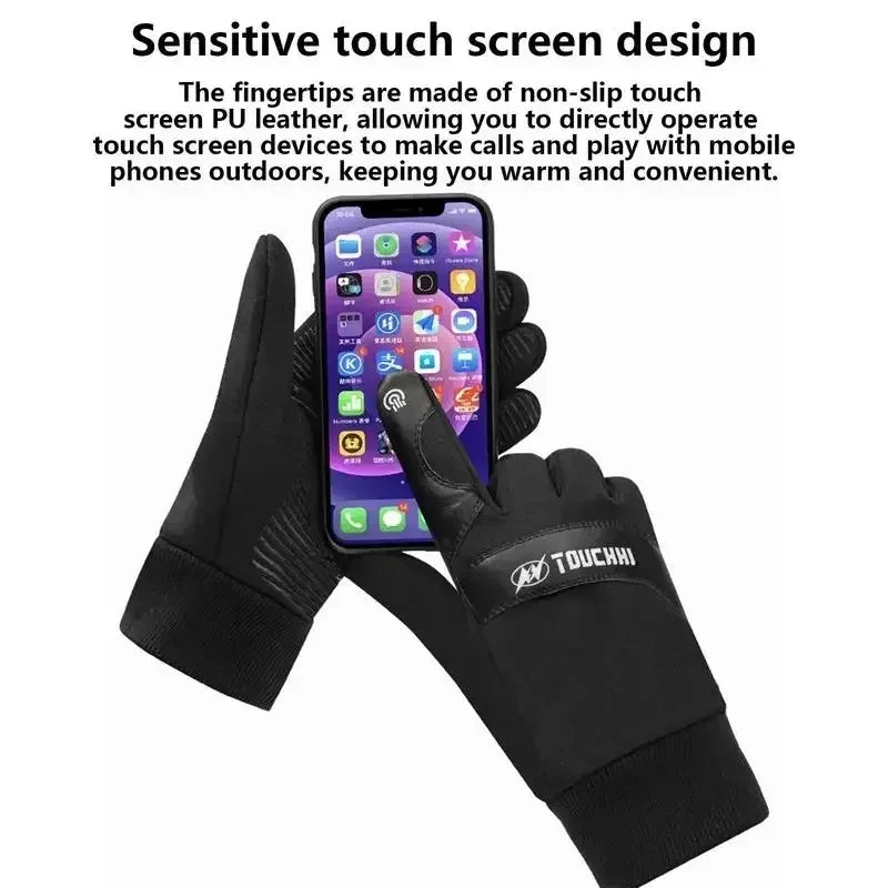 ThermaGlide USB Heated Gloves | Waterproof & Touchscreen Compatible | Winter Hand Warmers for Skiing, Motorcycle & Outdoor