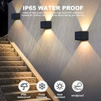 Solar Wall Light SolaraBeam Flex | Warm White | IP65 Waterproof | Adjustable Light Angle