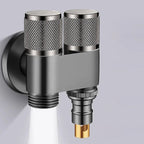 Dual Flow Pro – 2-in-1 Wall faucet for toilet and washing machine
