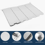 WindShieldX Camping Windshield | Foldable & Ultralight | Stainless Steel | For Gas Cookers & Outdoor Cookers