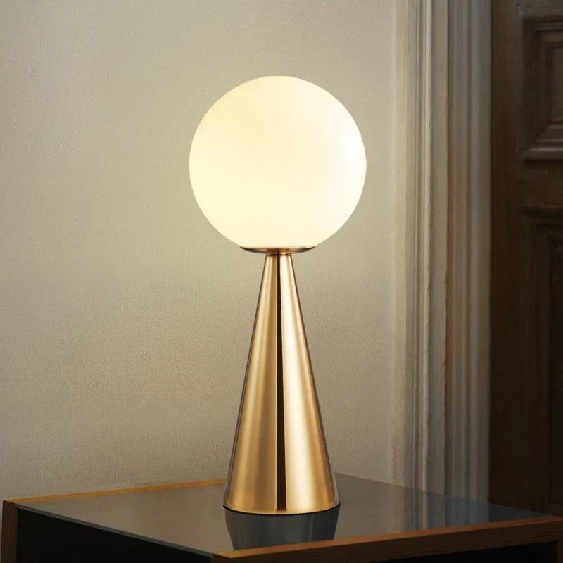 Modern table lamp in luxurious style