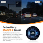 Driveova M200 Dashcam | Full HD & Night Vision | Voice Control & App | 130° Wide Angle