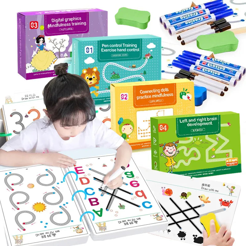 Magic Tracing-Workbook-Set for Kids