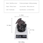 Dracarys Ceramic Incense Holder | Backflow Design with Dragon | Vintage Decor | For Meditation & Aromatherapy