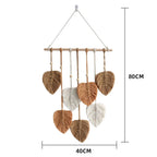 Blatt Macrame Wall Hanging