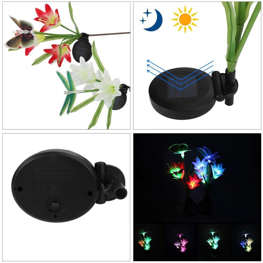 Soleil flower - Illuminate your garden - Magical atmosphere - Renewable energy