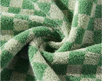 Grids Cotton Face Towel
