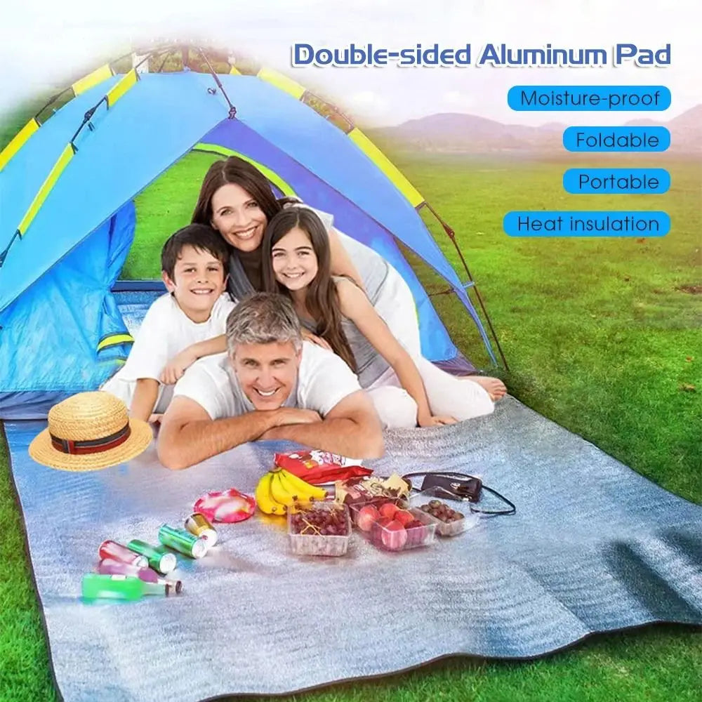 ThermoMat Pro | Sleeping mat for outdoor adventures | Ultralight & Insulating | Aluminum foil & EPE foam
