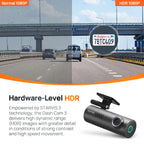 Driveova M200 Dashcam | Full HD & Night Vision | Voice Control & App | 130° Wide Angle