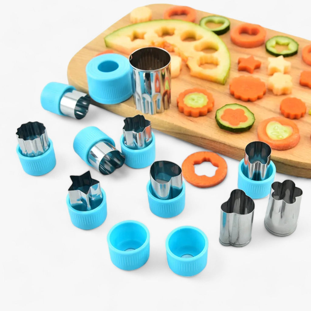 Creative Cutter Set for Cookies and Fruit - StarHeart