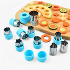 Creative Cutter Set for Cookies and Fruit - StarHeart