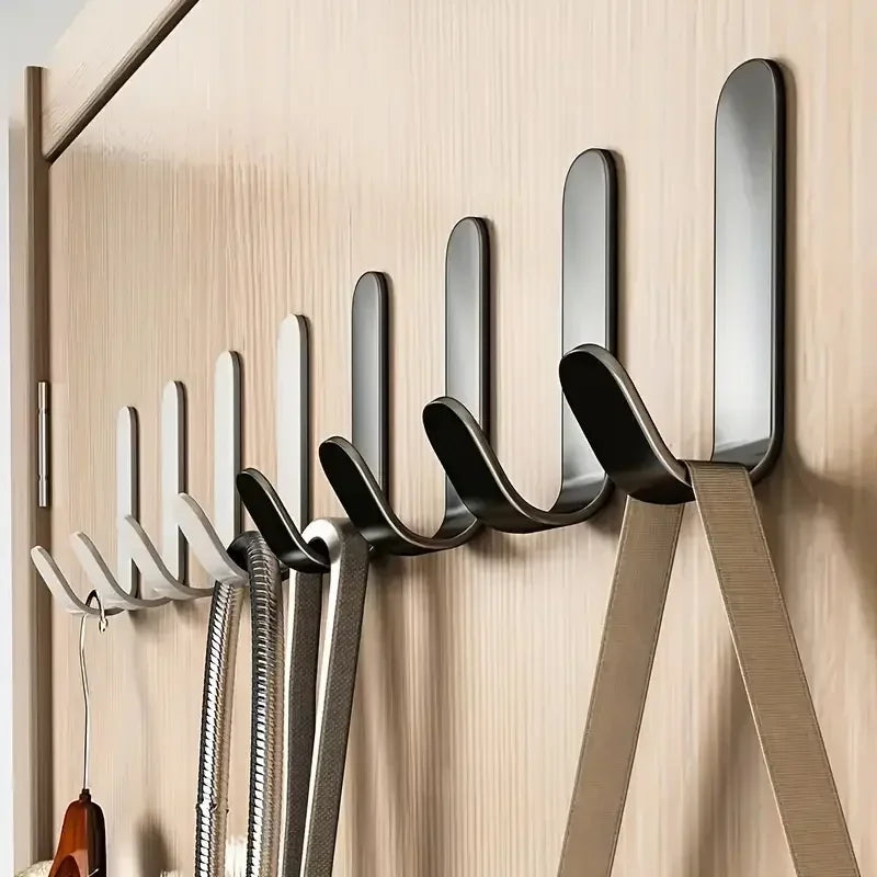 FlexiGrip 6-piece set Self-adhesive J-hooks