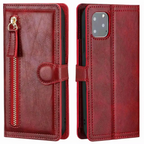 Premium Leather iPhone Flip Wallet & Stand Case