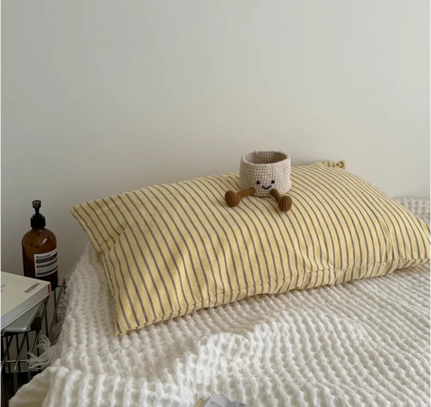 Modern Simple Striped Pillowcase