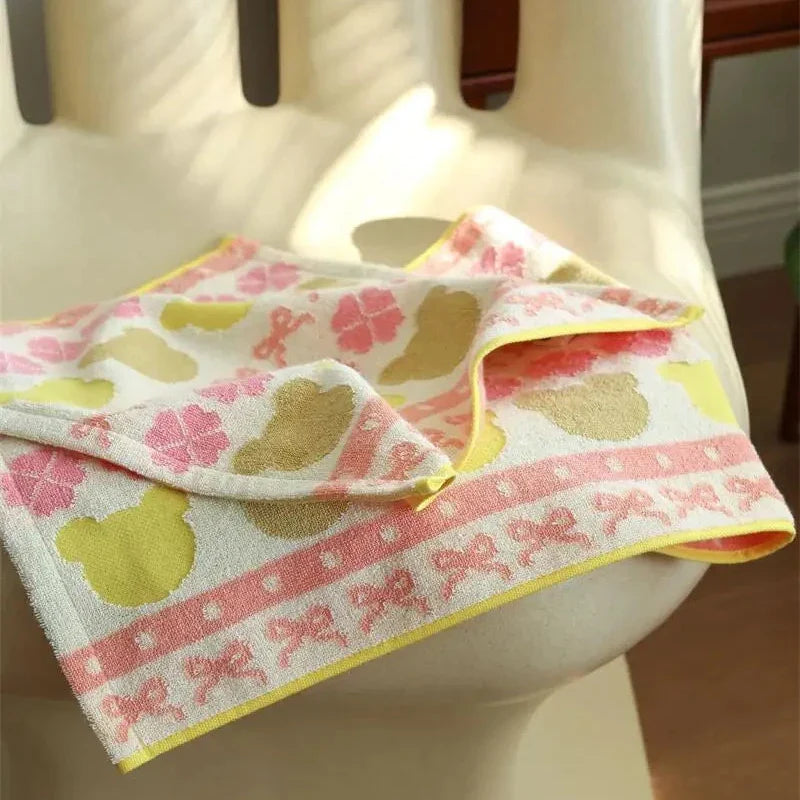 Cute Little Bear Series Cotton Towel Collection