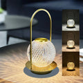 Designer Table Lighting with Crystal Shine